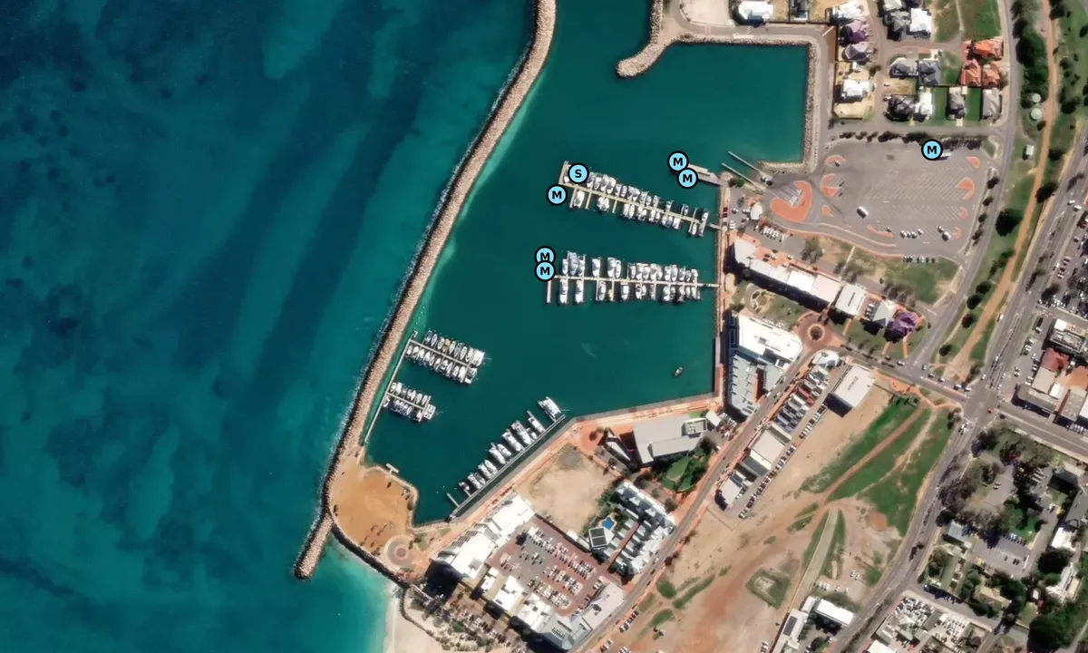 Satelite image of Batavia Coast Marina (Geraldton)