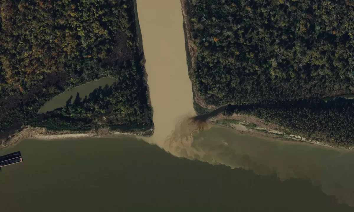 Satelite image of Baton Rouge Harbor