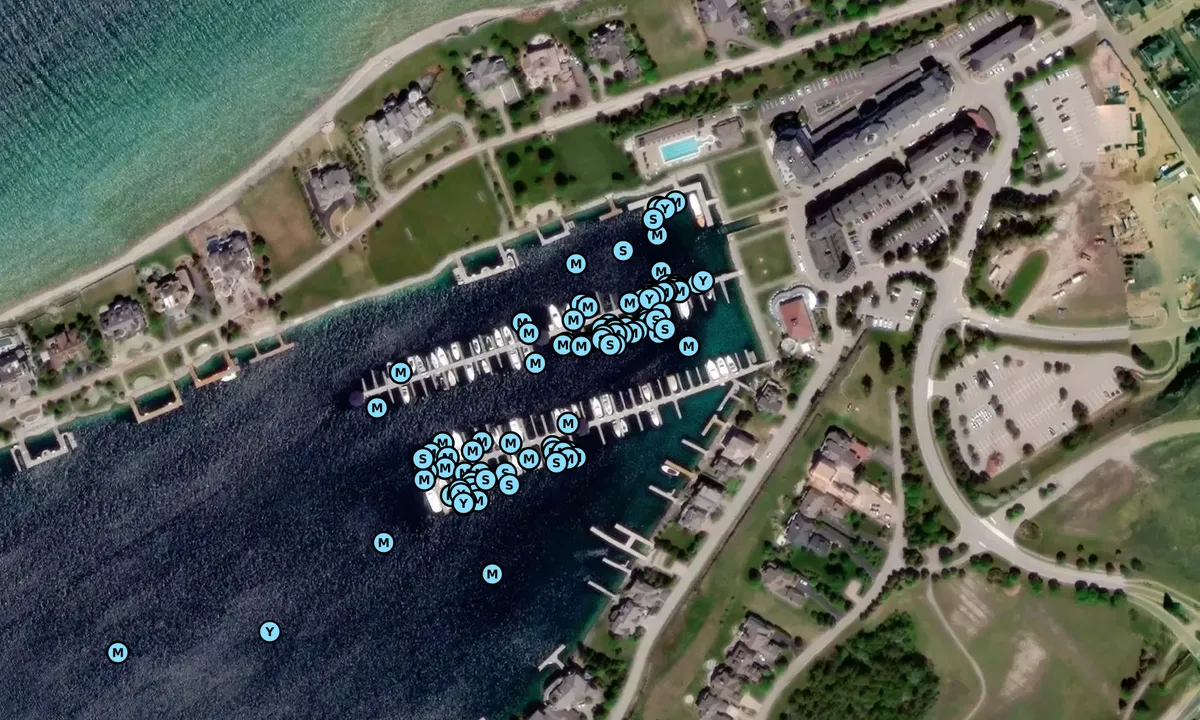 Satelite image of Bay Harbor Lake Marina