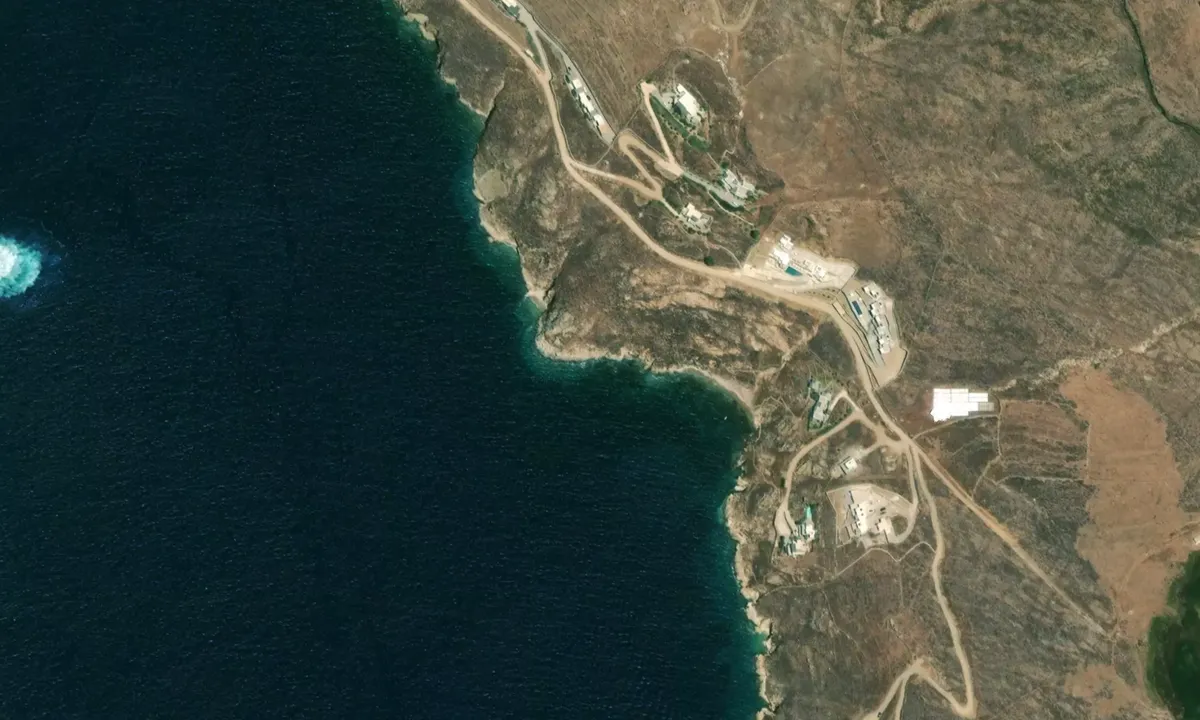 Flyfoto av Bay Livadi East