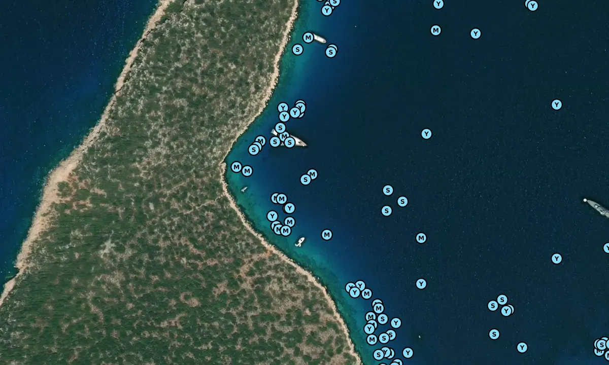 Satelite image of Bayinder Limani