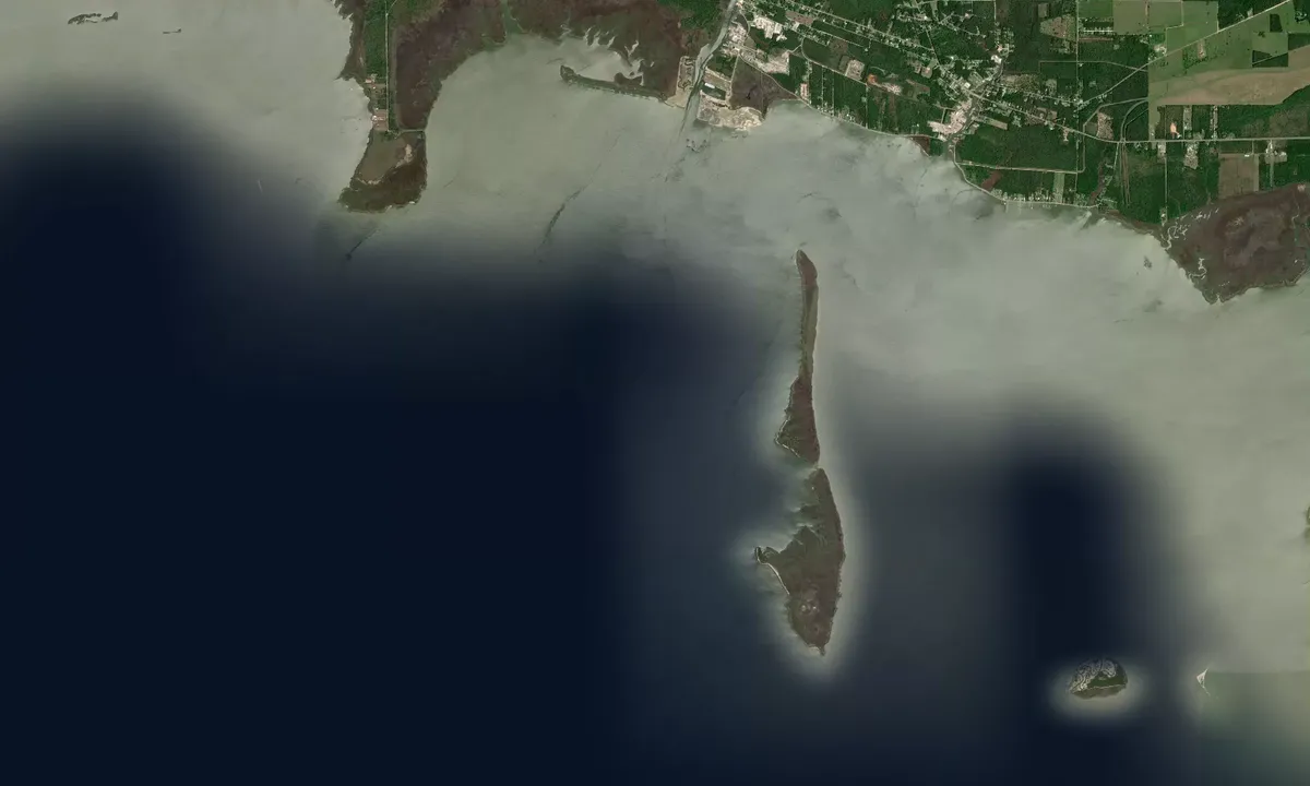 Flyfoto av Bayou la Batre