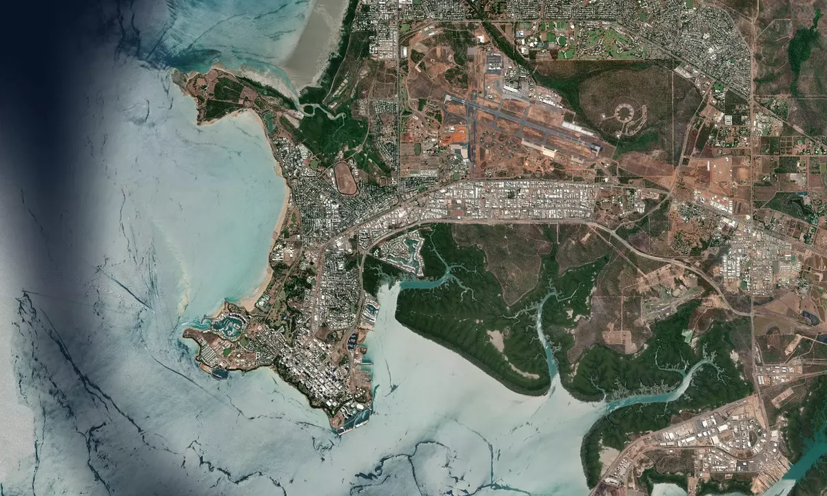 Flyfoto av Bayview Marina - Darwin DC