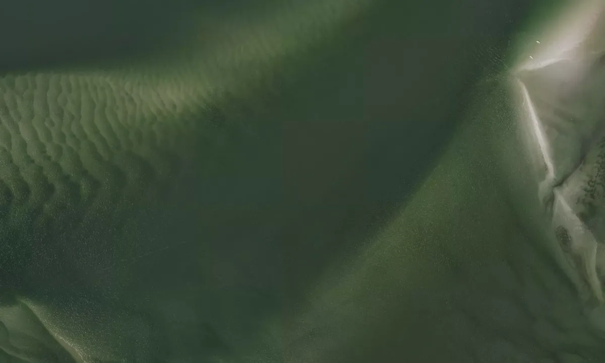 Satelite image of Beach Point Anchorage