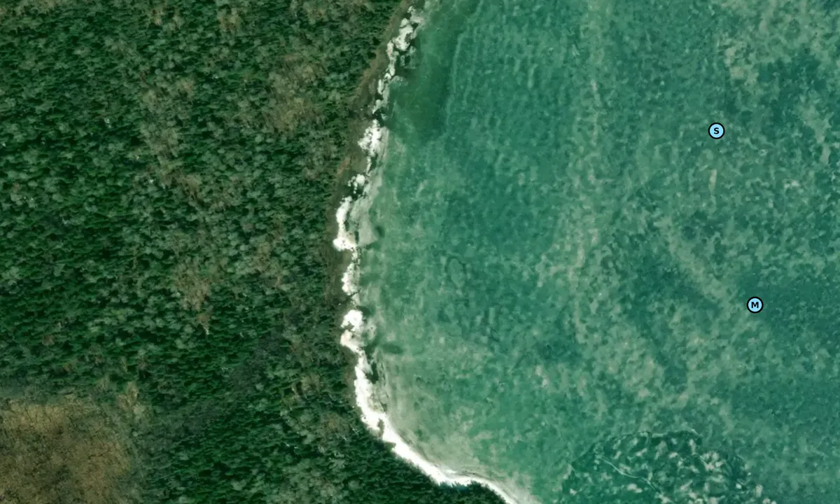 Satelite image of Beaver Island 1