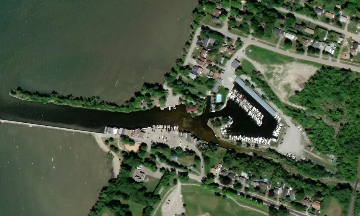Satelite image of Beaverton Yacht Club