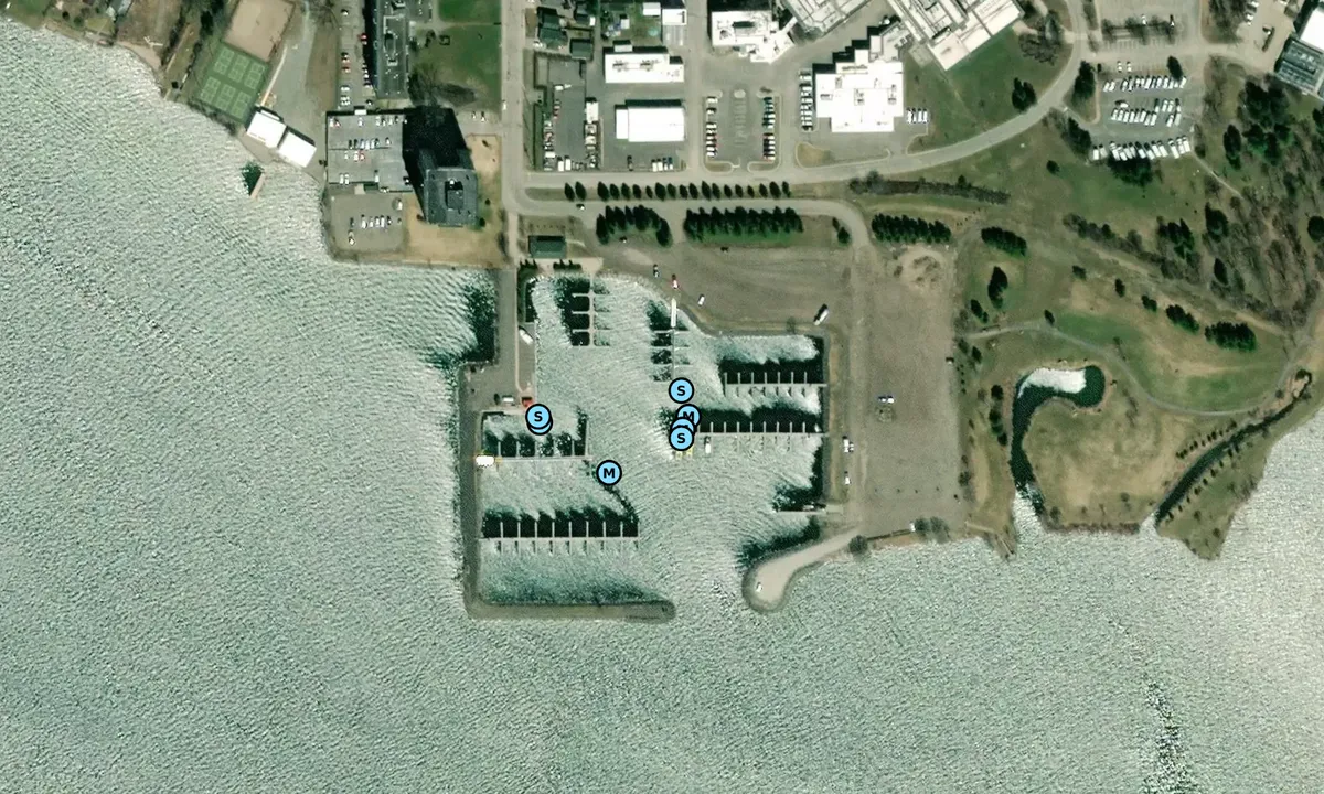Satelite image of Bellevue Marina - Sault Ste. Marie