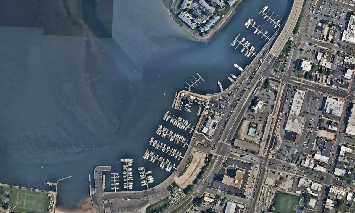 Flyfoto av Belmar Marina
