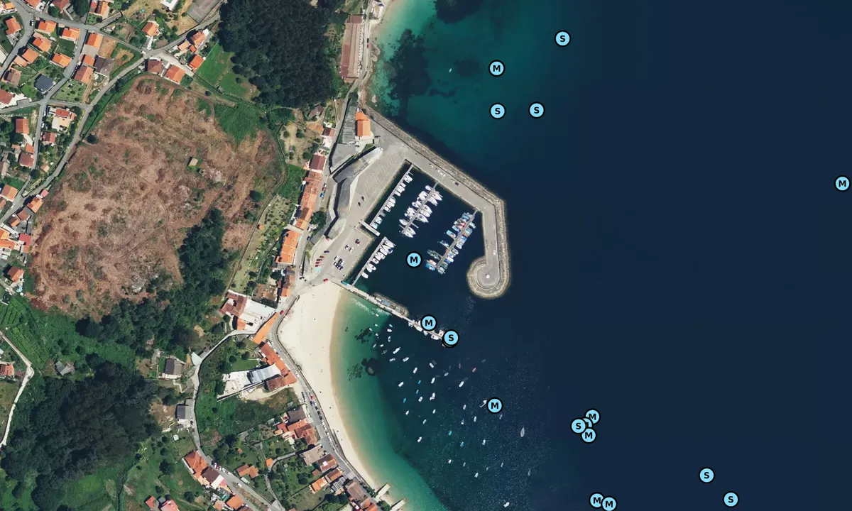 Satelite image of Beluso Harbour
