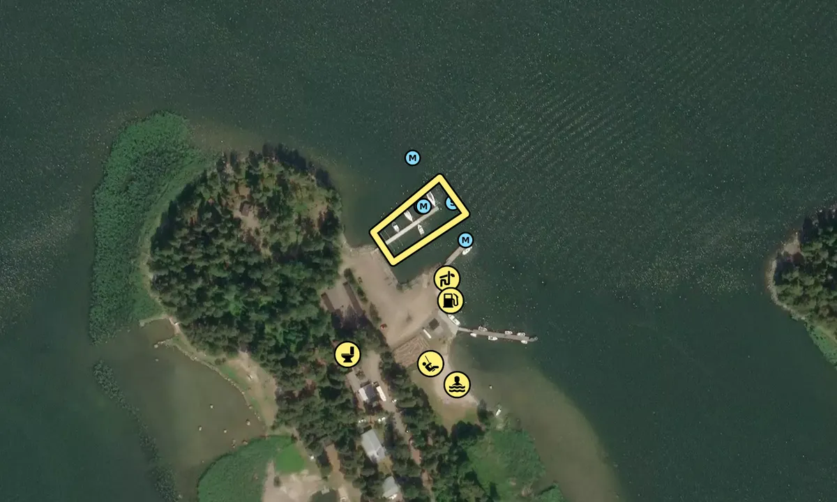 Satelite image of Benitas Cafe'