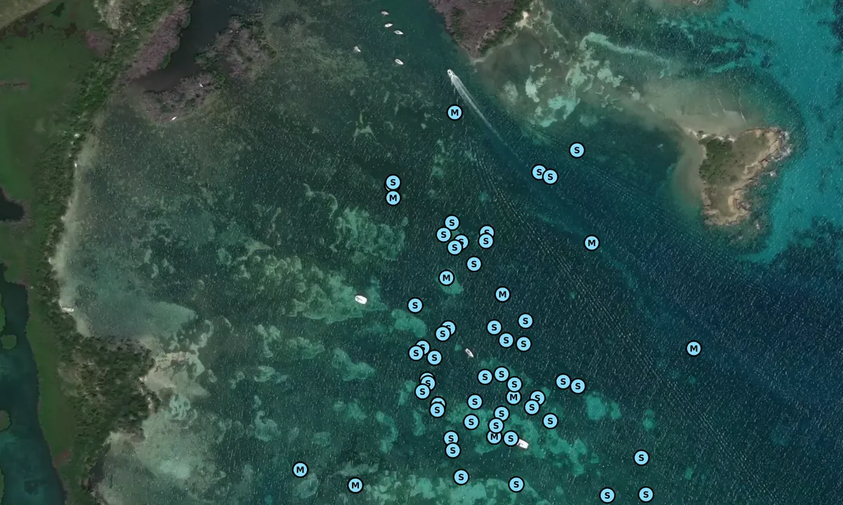Satelite image of Benner Bay