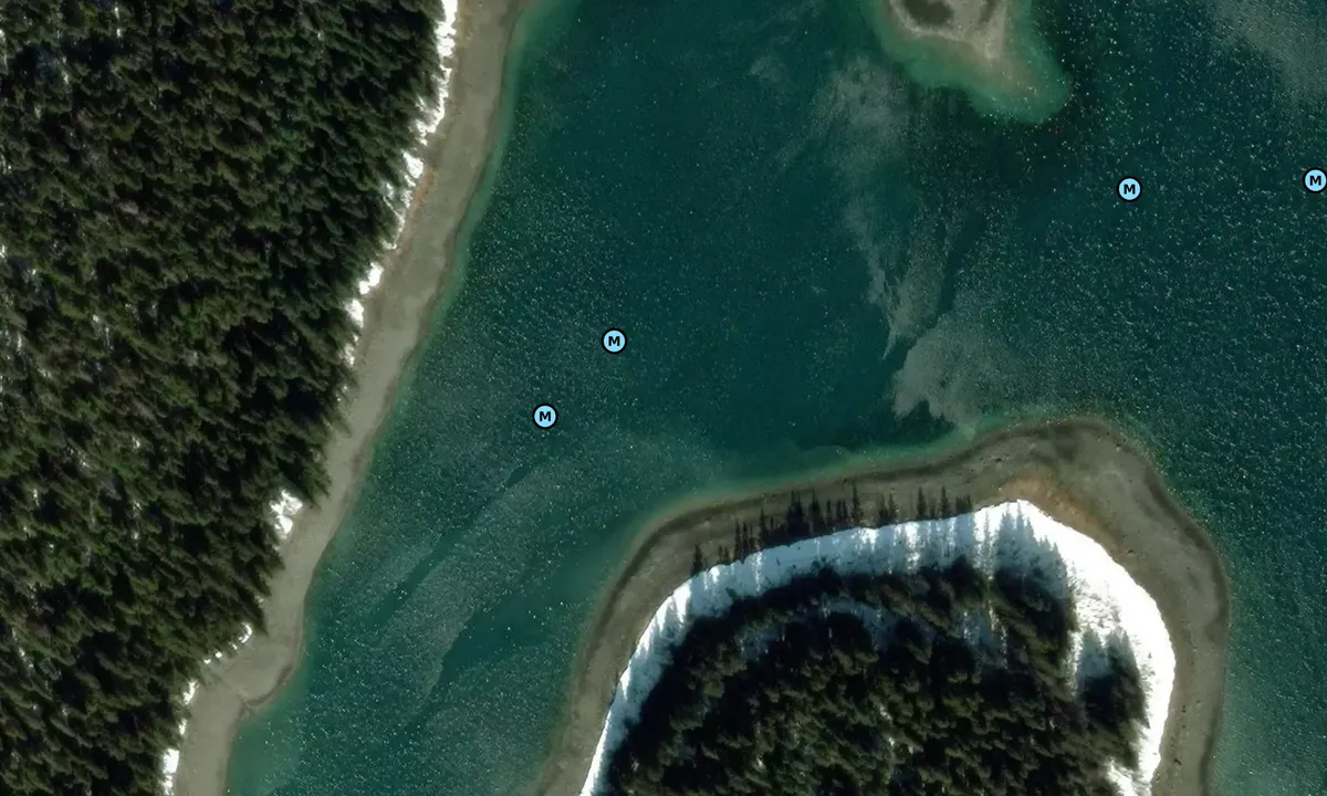 Satelite image of Berg Bay Secluded