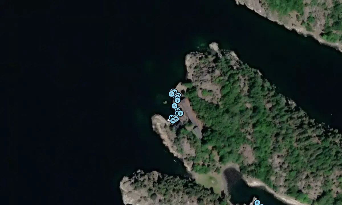Satelite image of Bergholmen