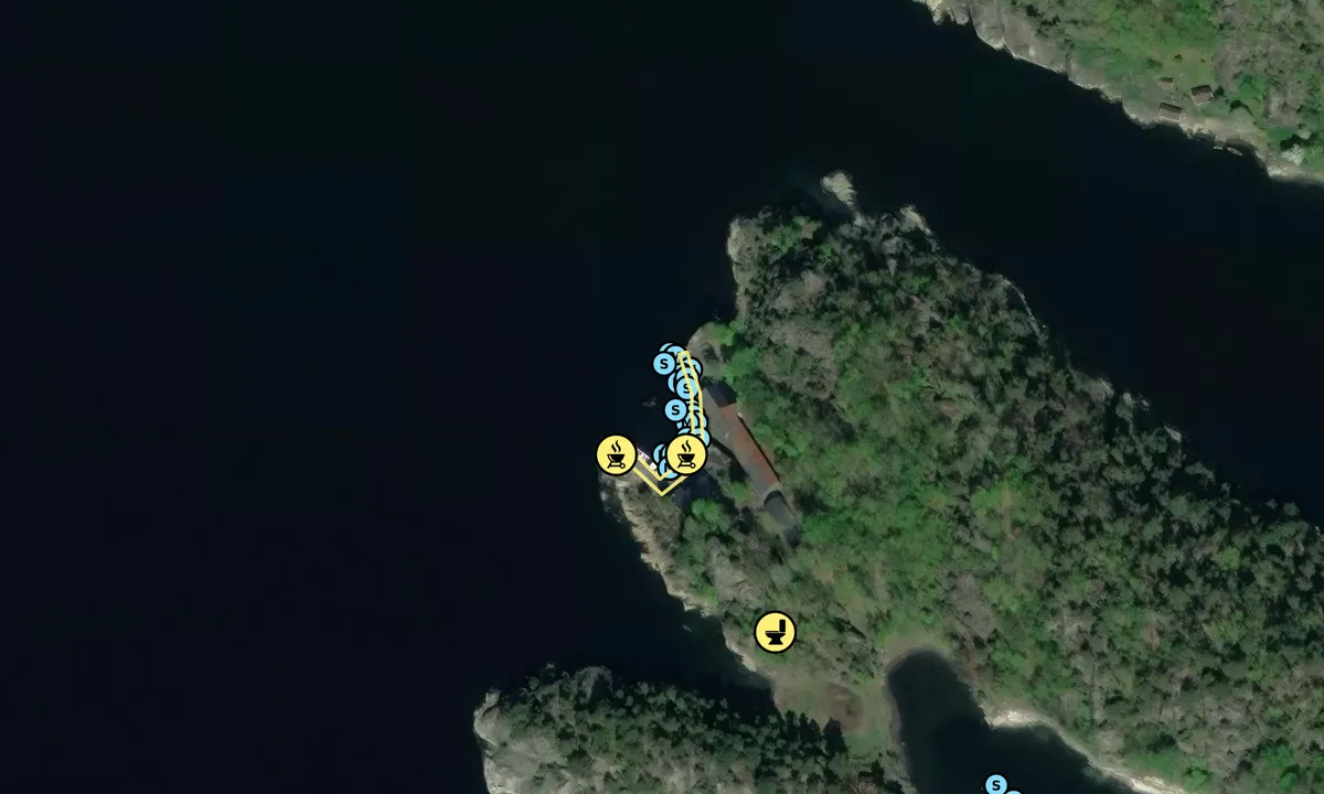 Satelite image of Bergholmen
