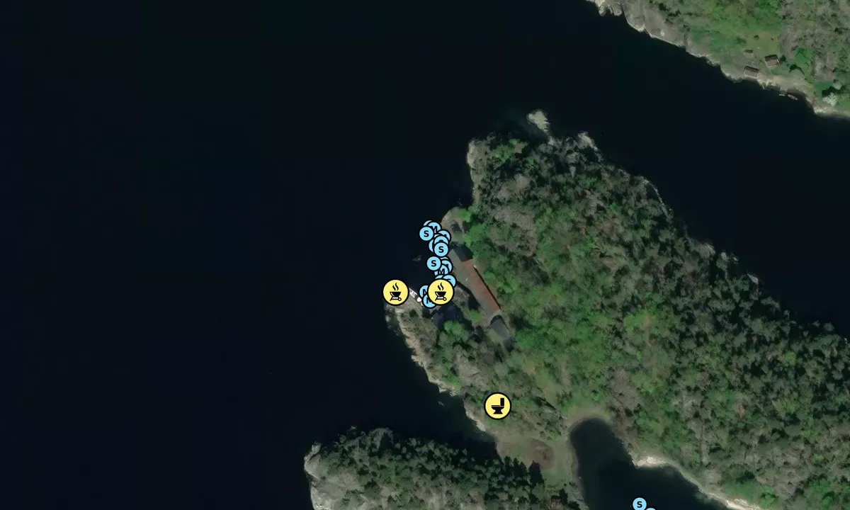 Satelite image of Bergholmen