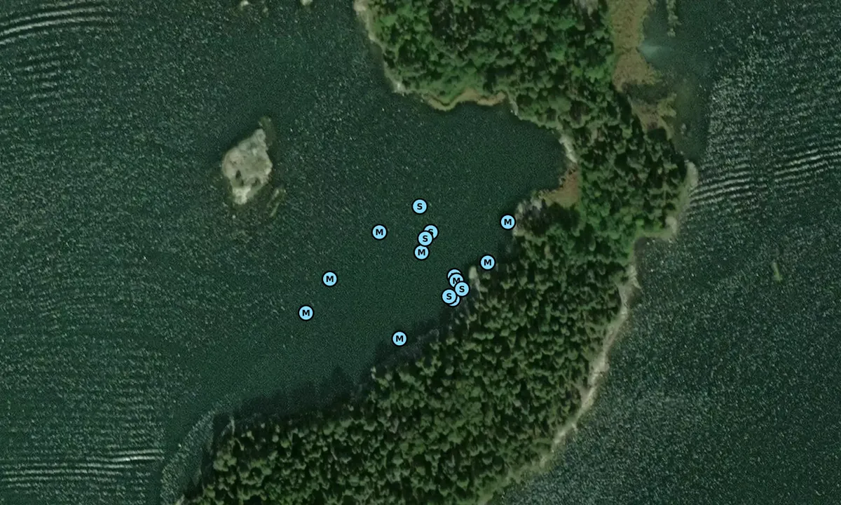 Satelite image of Bergsholmen - Bergshamra