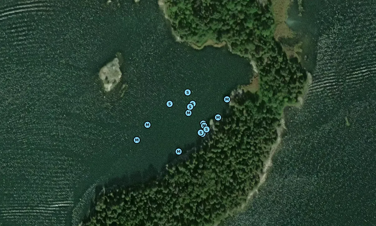 Satelite image of Bergsholmen - Bergshamra