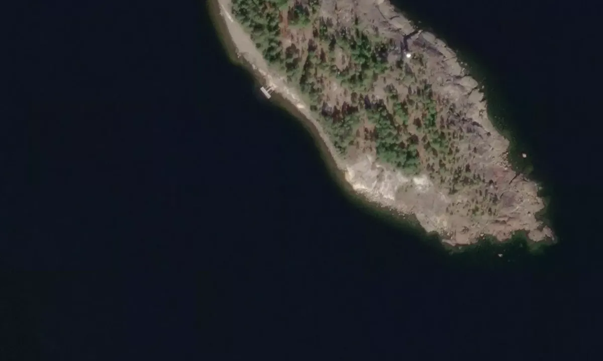 Satelite image of Bergskär