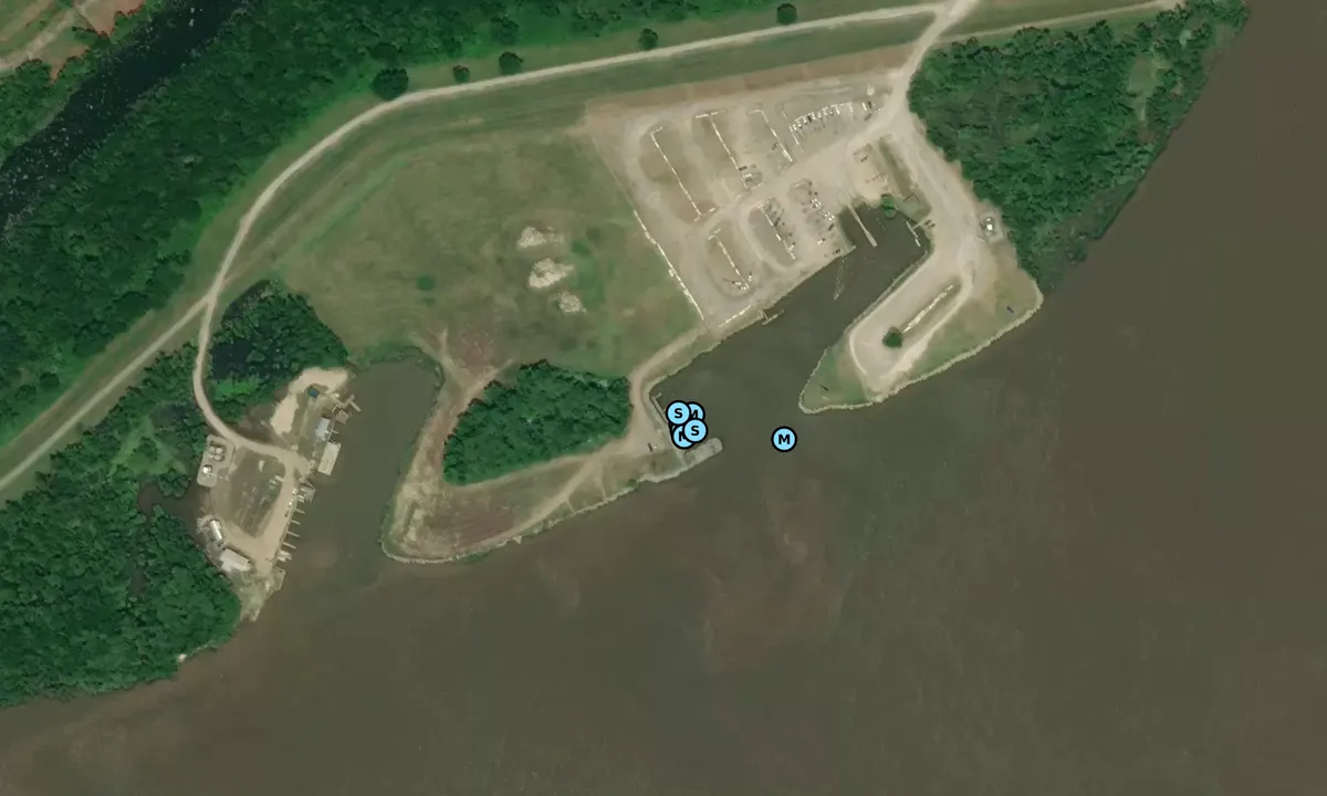 Satelite image of Berwick Marina