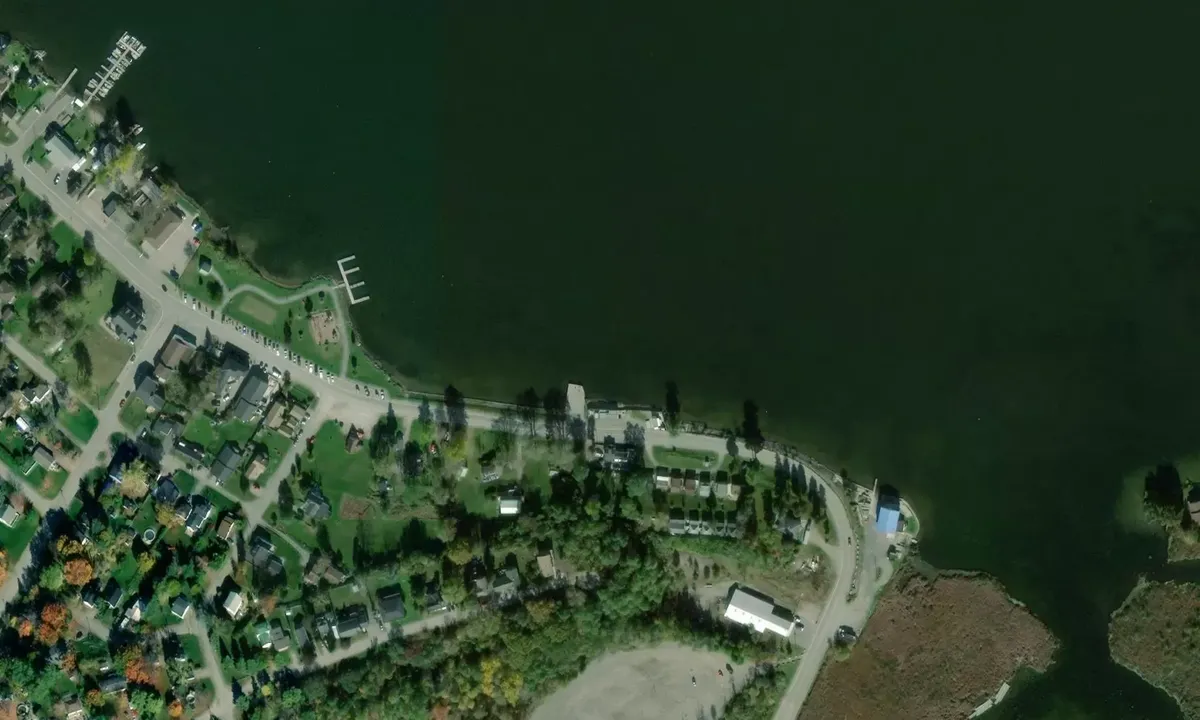 Satelite image of Bewdley Town Dock