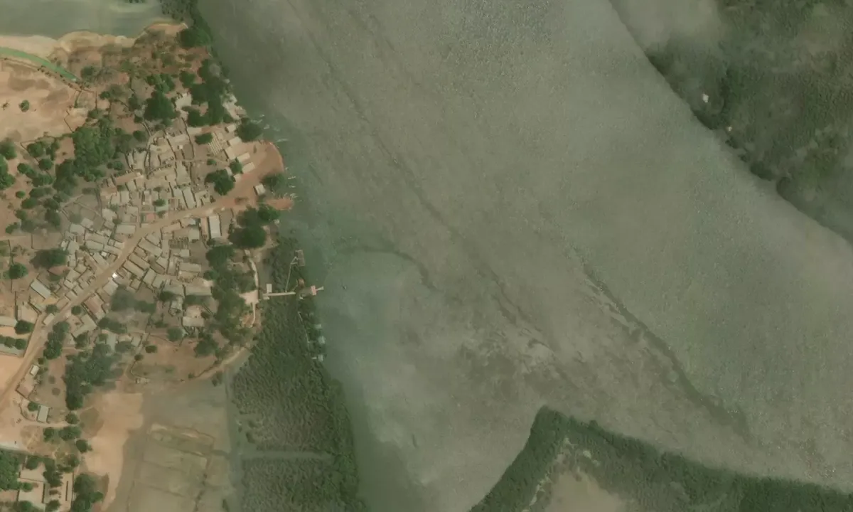 Satelite image of Bintang Bolon Lodge