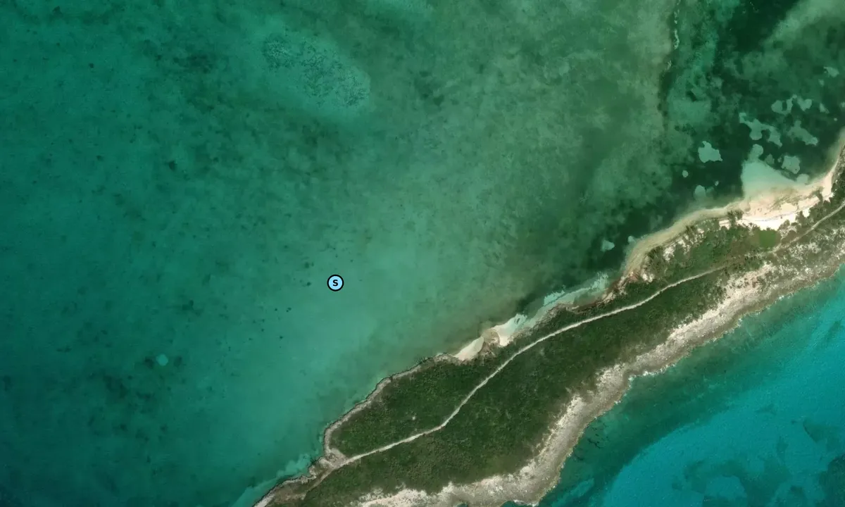 Satelite image of Bird Cay