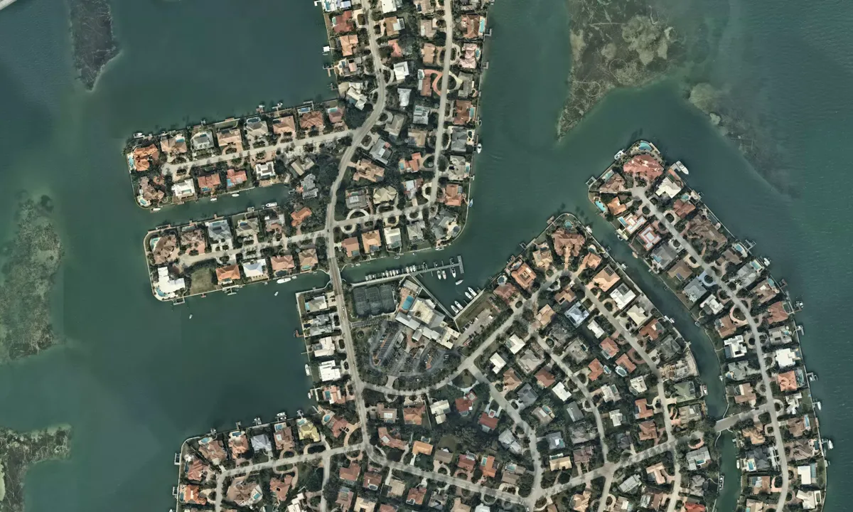 Flyfoto av Bird Key Yacht Club - Sarasota