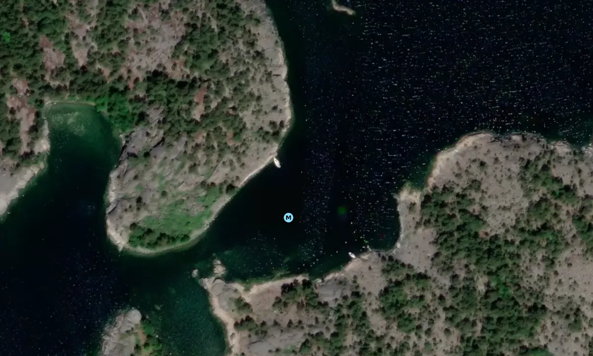 Satelite image of Birsskär - Konungsskär