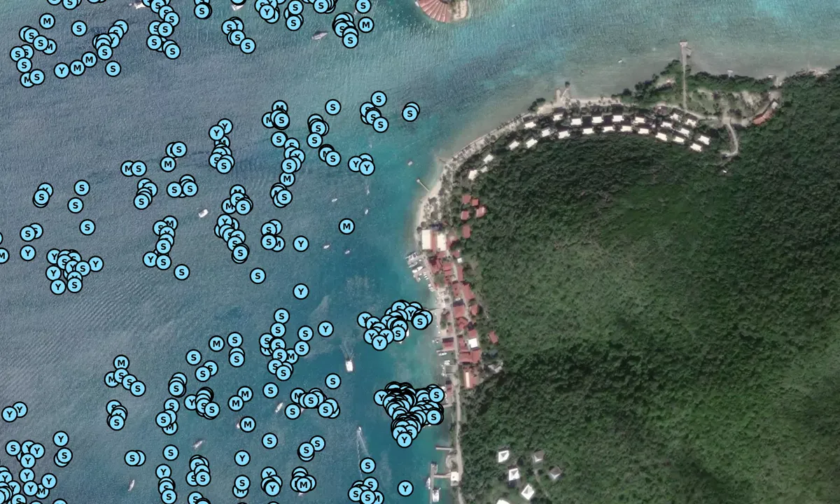 Satelite image of Bitter End Yacht Club /Quarterdeck Marina