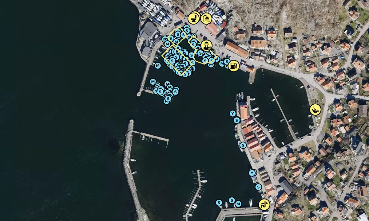 Satelite image of Björkö - Fiskehamnen