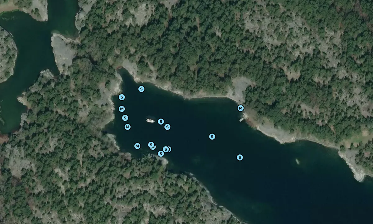 Satelite image of Björkö - Sandhamn