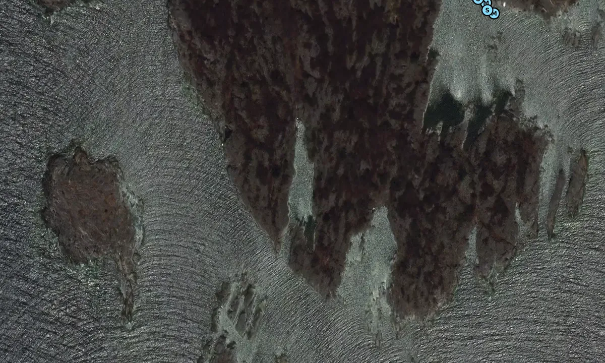 Satelite image of Björkskär - Långhålet