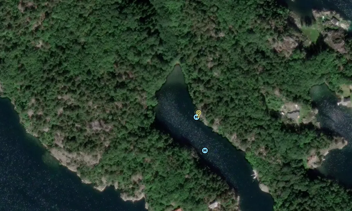 Satelite image of Bjørvika / Stormhullet