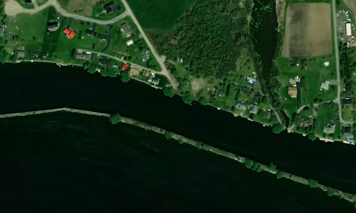 Satelite image of Blair Road