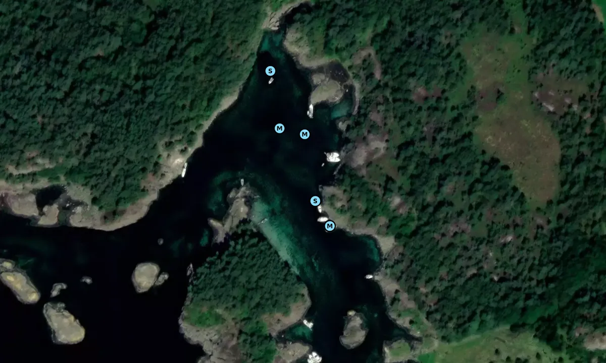 Satelite image of Blålagune