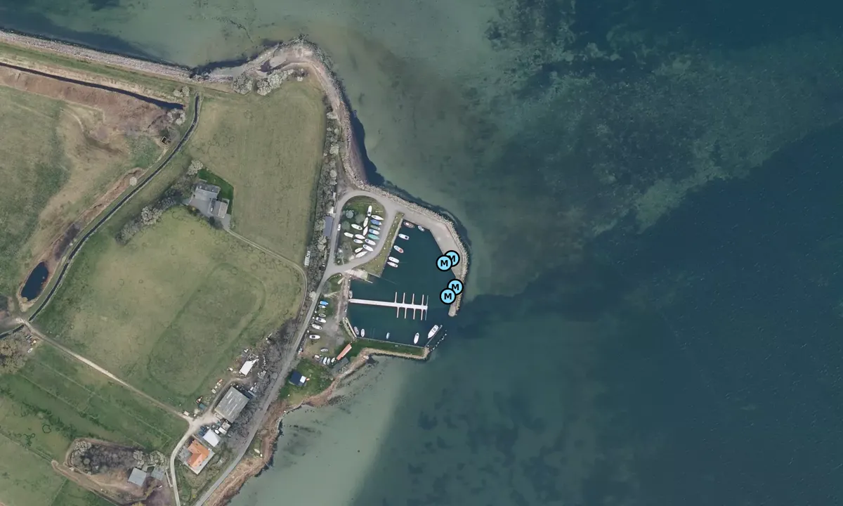 Satelite image of Blans Havn