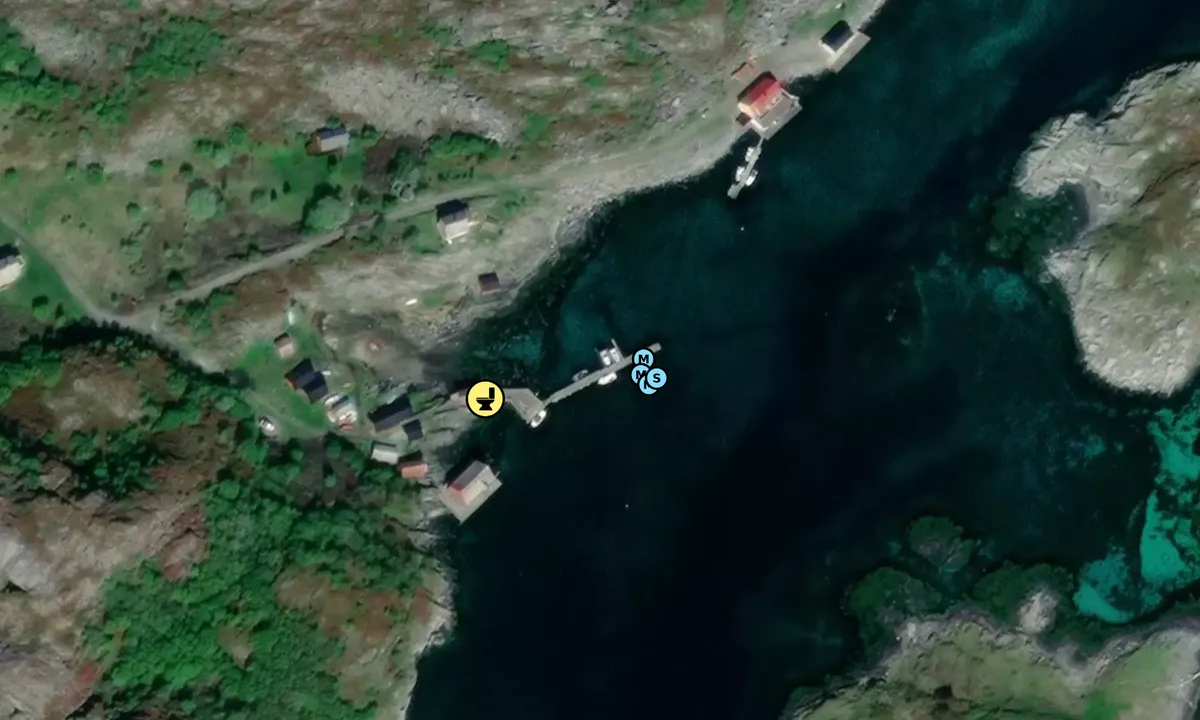 Satelite image of Bliksvær