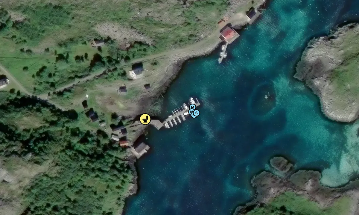 Satelite image of Bliksvær