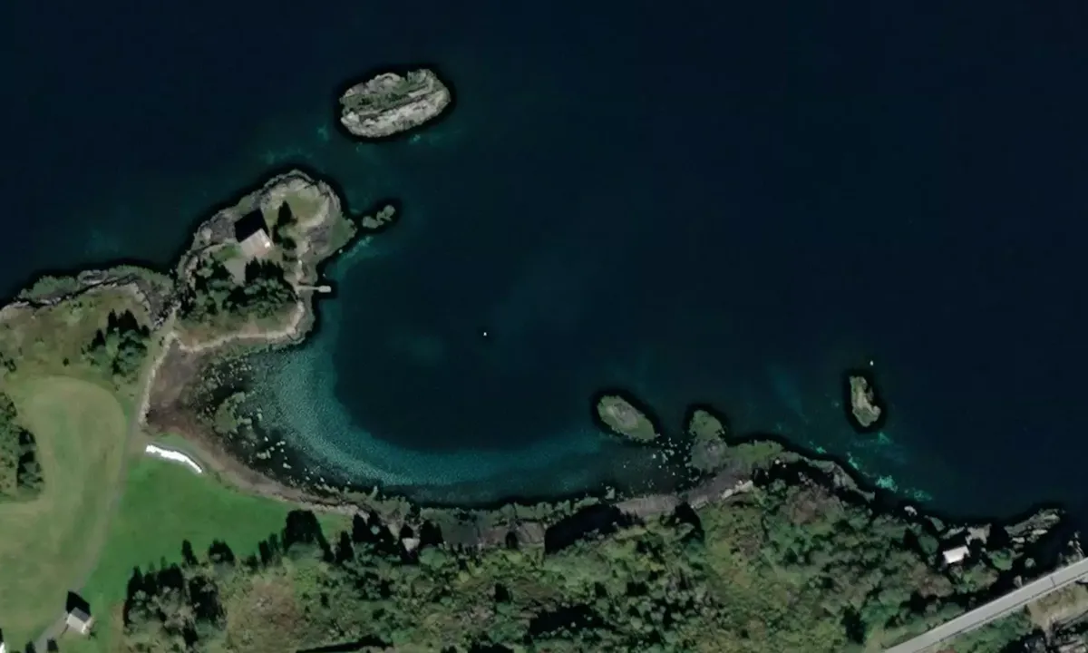 Satelite image of Blø