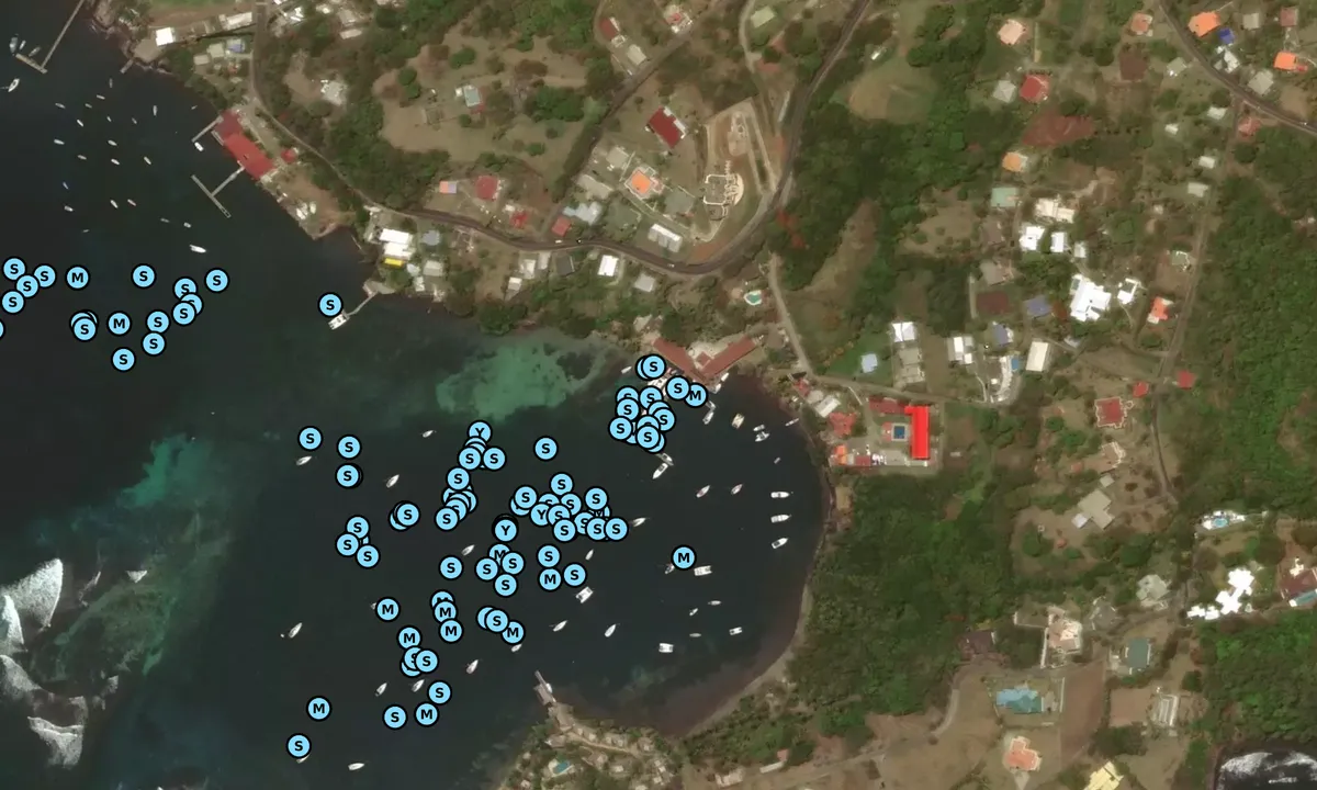 Satelite image of Blue Lagoon Hotel and Marina
