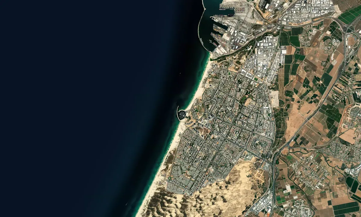 Flyfoto av Blue Marina Ashdod