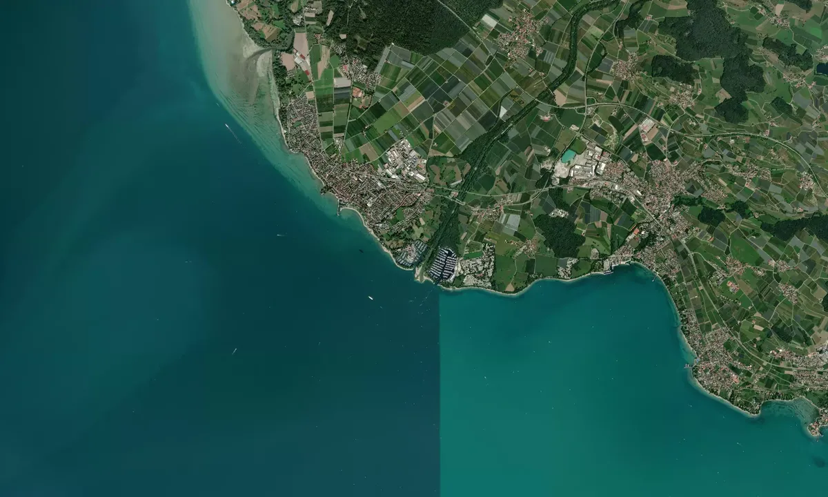 Flyfoto av Bmk Yachthafen Langenargen