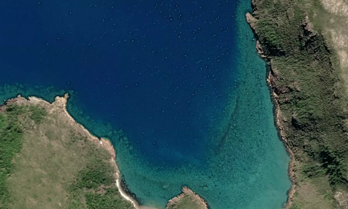 Flyfoto av Boarder Island Reef