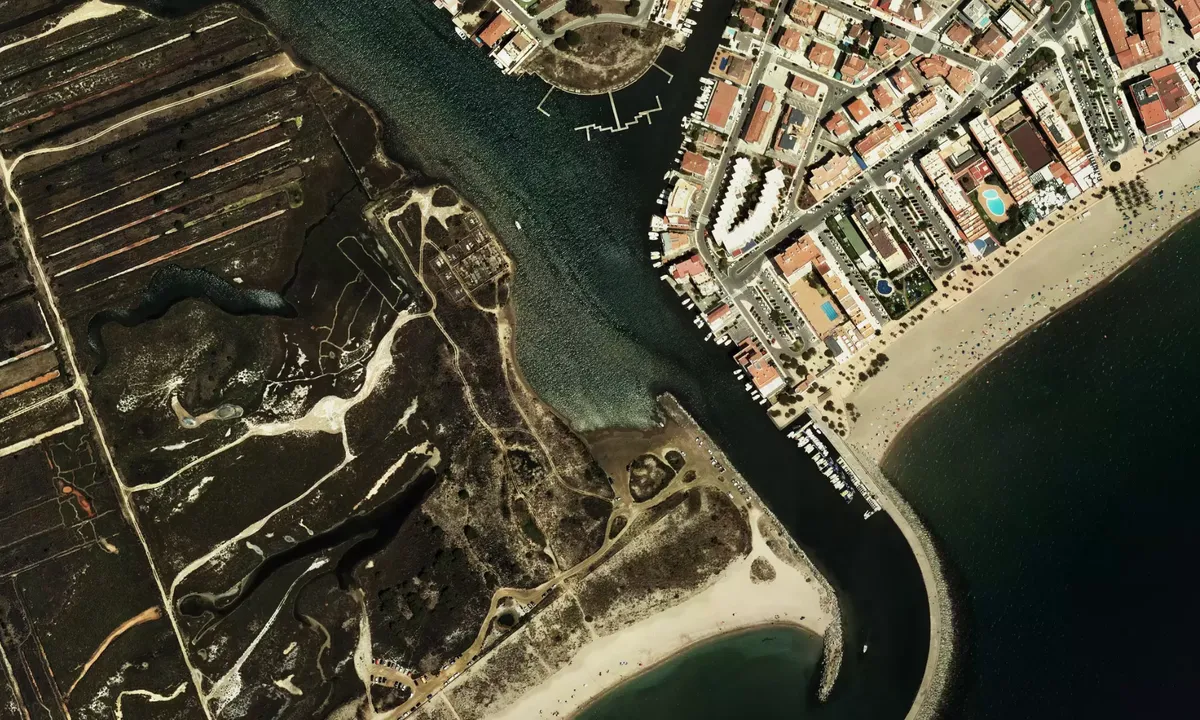 Flyfoto av Boat ramp