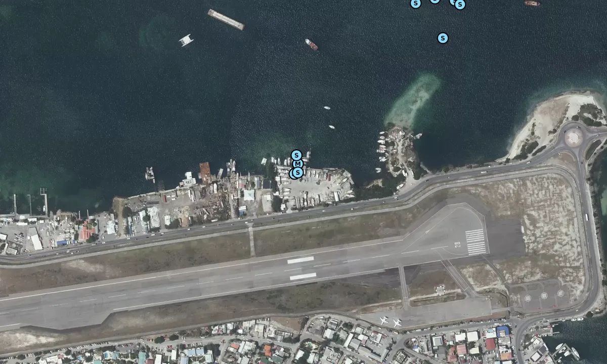 Satelite image of Bobby's Marina
