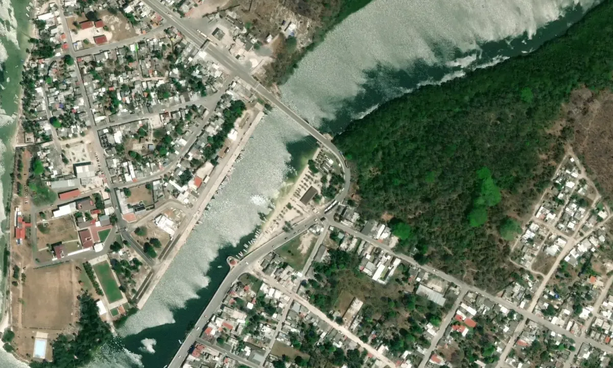 Satelite image of Boca del Rio