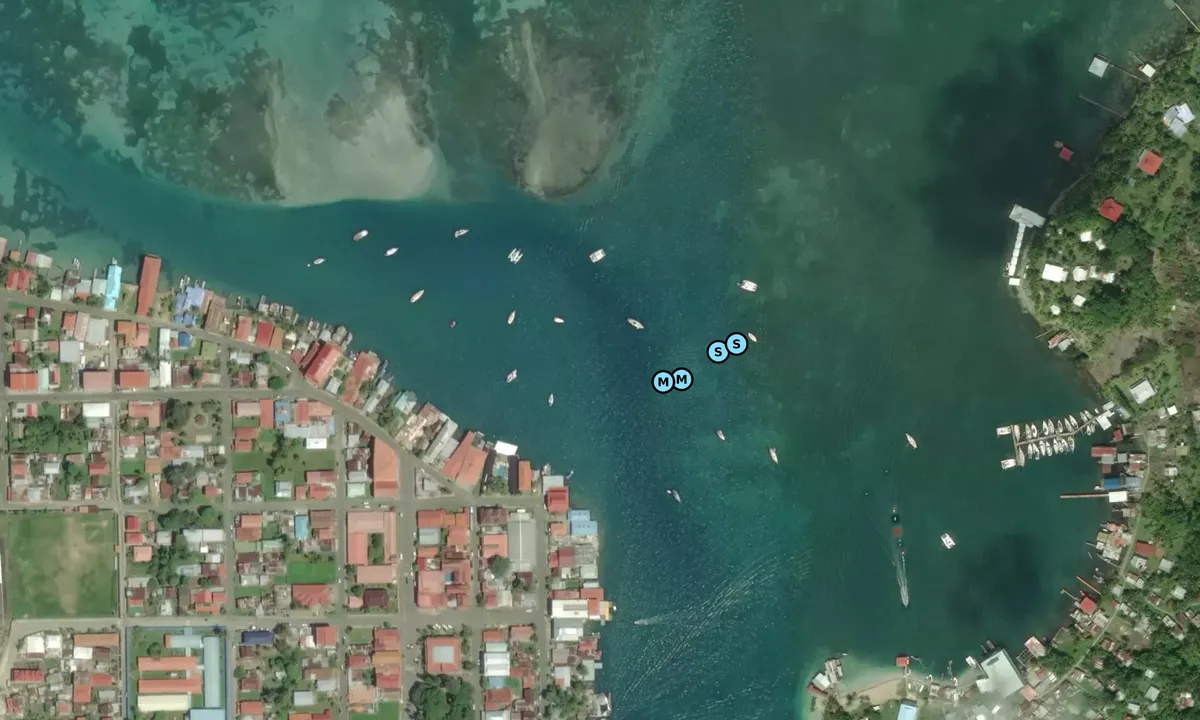 Satelite image of Bocas del Toro North