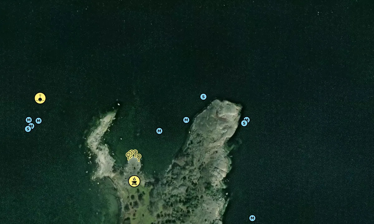 Satelite image of Bockö - Norra