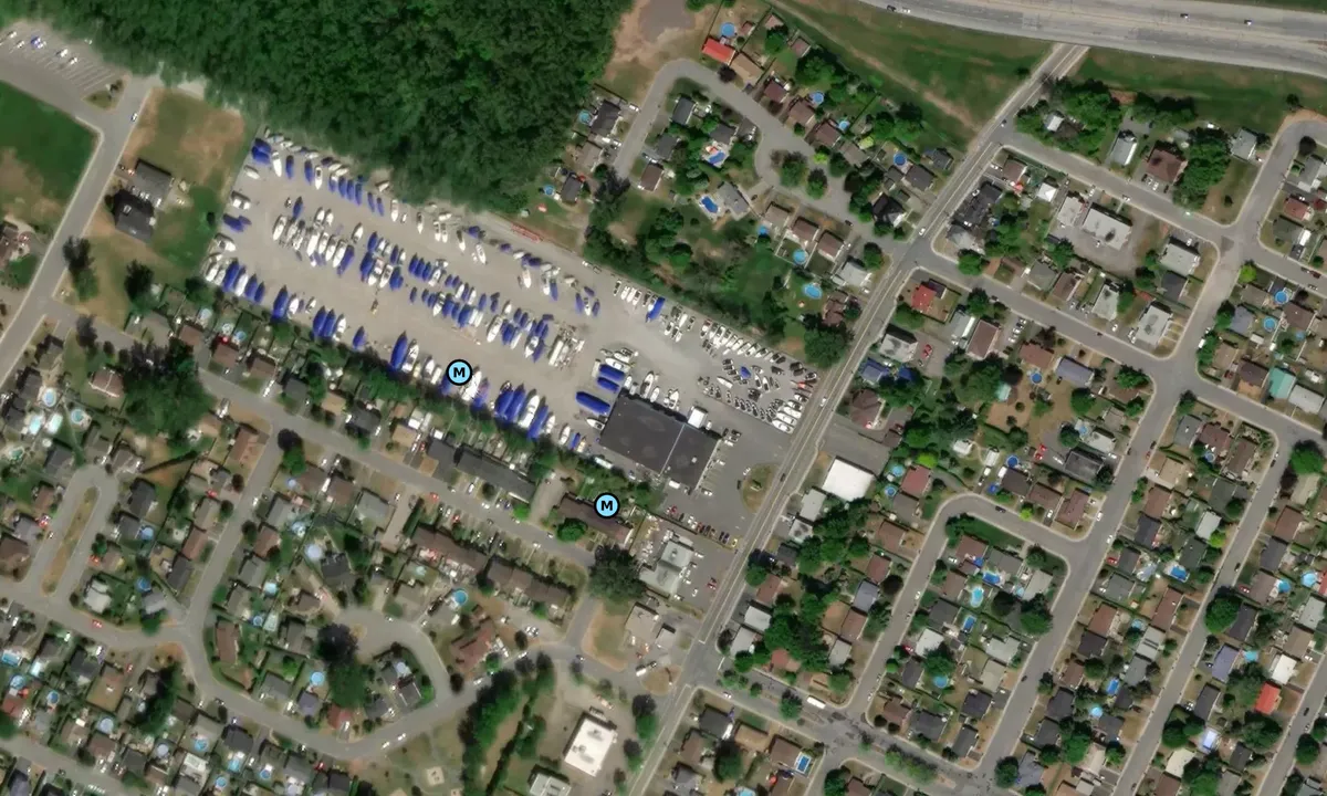 Satelite image of Boisvert Marine