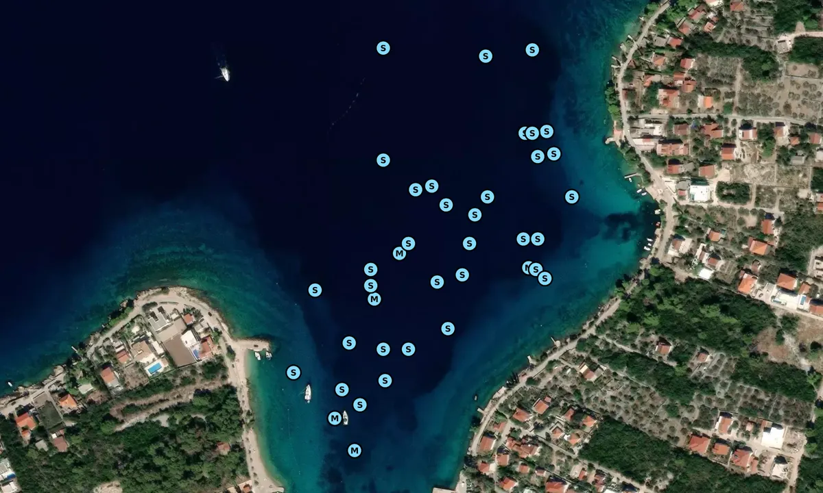 Satelite image of Bok od Supetra